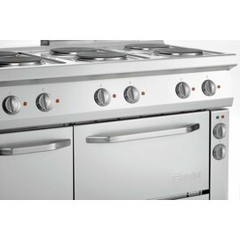 6 Platten Elektroherd 400 Volt 19,25 kW | Backofen | Schrankbereich mit Tür Produktbild 5 S
