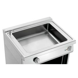 Elektro-Wasserbad 700 CLASSIC GN 2/1  • 2000 Watt | Unterbau offen | Wasserauslaufhahn Produktbild 2 S