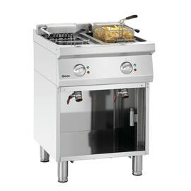 Elektro-Standfritteuse 700-E2110 | 2 Becken 2 Körbe Produktbild