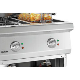 Elektro-Standfritteuse 700-E2110 | 2 Becken 2 Körbe Produktbild 3 S