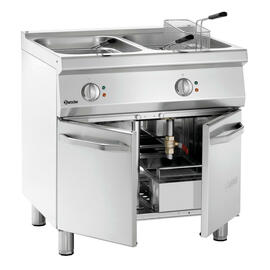 Elektro-Standfritteuse | 2 Becken 3 Körbe 30 ltr | 400 Volt 30 kW Produktbild 2 S