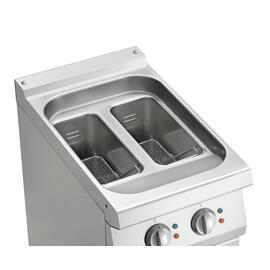 Elektro-Standfritteuse | 2 Becken 2 Körbe 18 ltr | 400 Volt 15 kW Produktbild 4 S