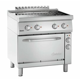 4 Felder Elektroherd Gastronorm 400 Volt 12,85 kW | Backofen Produktbild 4 S