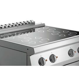 4 Felder Elektroherd Gastronorm 400 Volt 12,85 kW | Backofen Produktbild 2 S