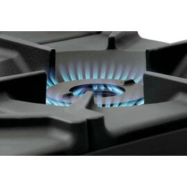 4 Flammen Gasherd Gastronorm 400 Volt 24,5 kW (Gas) 5,6 kW (Elektrobackofen) | Backofen Produktbild 3 S