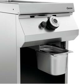 Gas-Griddleplatte 900 MASTER • Oberfläche Stahl • glatt 9 kW Produktbild 3 S