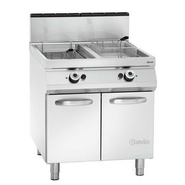 Gas-Standfritteuse | 2 Becken 2 Körbe 40 ltr | 230 Volt 0,005 kW 36 kW (Gas) Produktbild 7 S