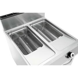 Gas-Standfritteuse | 2 Becken 2 Körbe 40 ltr | 230 Volt 0,005 kW 36 kW (Gas) Produktbild 4 S