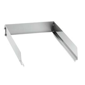 296072 Spritzschutz 940 aus Edelstahl, B 400 x T 720 x H 100 mm, 2,8 kg Produktbild