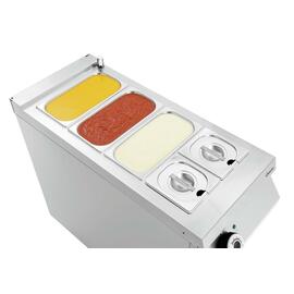 Elektro-Wasserbad 900 MASTER Gastronorm  • 3500 Watt | Unterbau offen Produktbild 3 S