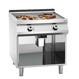Elektro-Griddleplatte 900 Master • Oberfläche Stahl • glatt | gerillt | 400 Volt 15 kW Produktbild