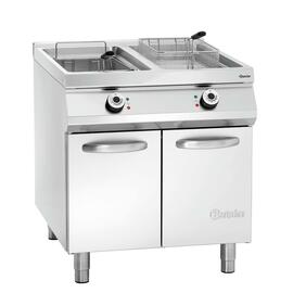 Elektro-Standfritteuse | 2 Becken 2 Körbe 40 ltr | 400 Volt 34,8 kW Produktbild
