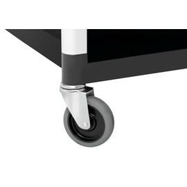 Servierwagen | Abräumwagen TSA300V schwarz | 3 Borde L 1000 mm B 495 mm H 920 mm Produktbild 4 S