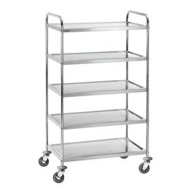 Servierwagen  | 5 Borde  L 920 mm  B 600 mm  H 1540 mm Produktbild 2 S