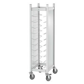Tablettwagen AT1000-GN mit Seitenwänden  | 530 x 325 mm  H 1675 mm Produktbild 5 S