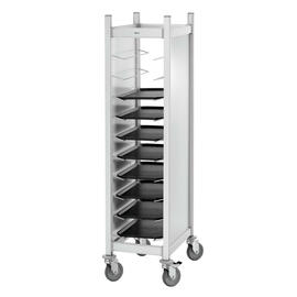 Tablettwagen AT1000-GN mit Seitenwänden  | 530 x 325 mm  H 1675 mm Produktbild 6 S