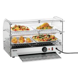 Heiße Theke 5200 2ER 800 Watt 230 Volt  L 560 mm  B 395 mm  H 365 mm Produktbild 3 S