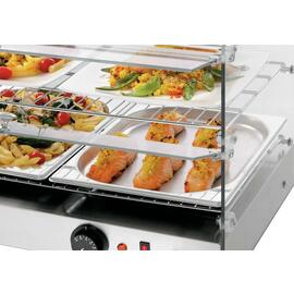 Heiße Theke 5200 2ER 800 Watt 230 Volt  L 560 mm  B 395 mm  H 365 mm Produktbild 5 S