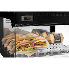 Warmhaltevitrine SN10 | 1450 Watt inkl. 3 Snackwellen Produktbild 6 S