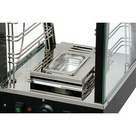 Heiße Theke Deli Compact schwarz 1200 Watt 230 Volt  L 380 mm  B 465 mm  H 658 mm Produktbild 5 S
