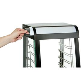 Heiße Theke Deli Compact schwarz 1200 Watt 230 Volt  L 380 mm  B 465 mm  H 658 mm Produktbild 3 S