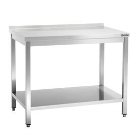 Arbeitstisch Aufkantung 40 mm hinten Grundboden 1000 mm 600 mm Höhe 850 mm Produktbild