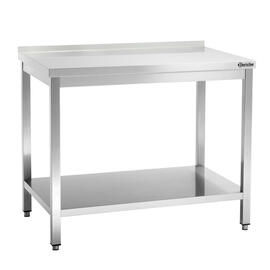 Arbeitstisch Aufkantung 40 mm hinten Grundboden 1000 mm 700 mm Höhe 850 mm Produktbild