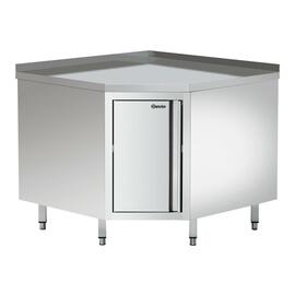 Arbeitsschrank 1000 mm  x 1000 mm  H 850 mm mit Flügeltür | Aufkantung Produktbild 2 S
