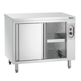 Wärmeschrank Aufkantungsart 40 mm hinten | 1000 mm  x 700 mm  H 850 mm Produktbild