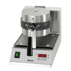 Waffeleisen DELUXE  | Waffelgröße Ø 170 x H 35 mm  | 1000 Watt 230 Volt Produktbild 5 S