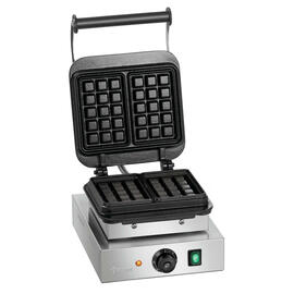 Waffeleisen 1BW160-101 | Waffelgröße 160 x 100 x H 32 mm | 2200 Watt 230 Volt Produktbild 4 S