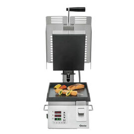 Kontaktgrill DT 2000 1G | 230 Volt | Aluminium | glatt Produktbild 2 S