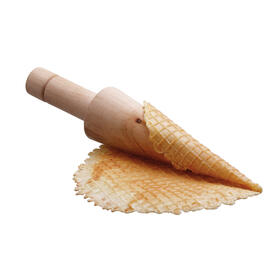 Waffelhörnchenformer MDI Cone 2120 Holz Produktbild