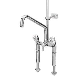 Zweigriffmischer 40L-1802B 1/2" Ausladung 400 mm Auslaufhöhe 250 mm  H 1200 mm Produktbild 4 S