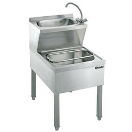 Handwaschbecken| Ausgussbeckenkombination Standgerät verkleidet  | 510 mm  x 700 mm  H 850 mm Produktbild