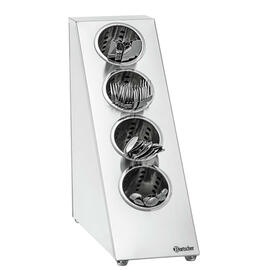 Besteckbehälter 4 Fächer L 180 mm H 475 mm Produktbild