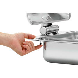 Chafing-Dish GN 1/1 Flexible Scharnierdeckel 8,5 ltr  L 580 mm  H 205 mm Produktbild 4 S