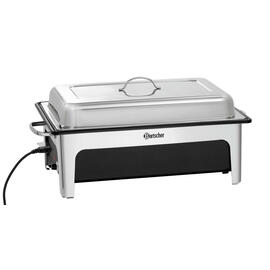 Elektro-Chafing Dish GN 1/1 abnehmbarer Deckel 230 Volt 2200 Watt  L 636 mm  H 287 mm Produktbild 5 S