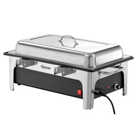 Elektro-Chafing Dish GN 1/1 abnehmbarer Deckel 230 Volt 2200 Watt  L 636 mm  H 287 mm Produktbild 4 S