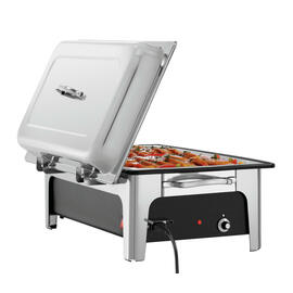 Elektro-Chafing Dish GN 1/1 abnehmbarer Deckel 230 Volt 2200 Watt  L 636 mm  H 287 mm Produktbild 2 S