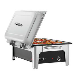Elektro-Chafing Dish GN 1/1 abnehmbarer Deckel 230 Volt 2200 Watt  L 636 mm  H 287 mm Produktbild 3 S