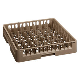Tellerkorb | Tablettkorb braun 500 x 500 mm  H 100 mm Produktbild
