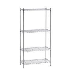Büro-Regal 750 mm 350 mm  H 1520 mm 4 Rostauflage(n) Feldlast 150 kg Produktbild 4 S