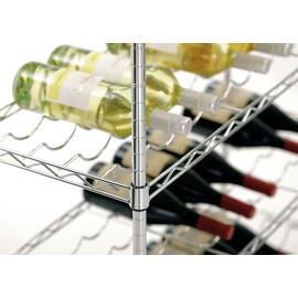 Wein-Regal 900 mm 350 mm  H 1390 mm 5 Rostauflage(n) Produktbild 2 S
