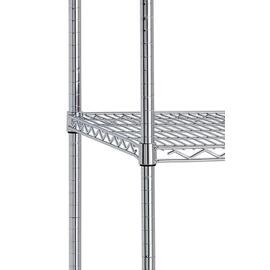 Lager-Regal 4500 1210 mm 610 mm  H 1840 mm 4 Rostauflage(n) Fachlast 125 kg Feldlast 500 kg Produktbild 3 S