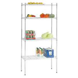 Lagerregal 4910 verchromt | 910 mm x 460 mm H 1825 mm | Selbstmontage Produktbild