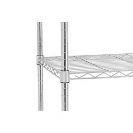 Lagerregal 4910 verchromt | 910 mm x 460 mm H 1825 mm | Selbstmontage Produktbild 4 S