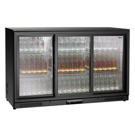 Barkühlschrank 270L schwarz | Statische Kühlung Produktbild