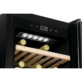 Weinkühlschrank 2Z 38 FL schwarz  | Glastür Produktbild 4 S