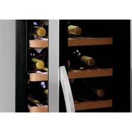 Weinkühlschrank 2Z 38 FL schwarz  | Glastür Produktbild 6 S